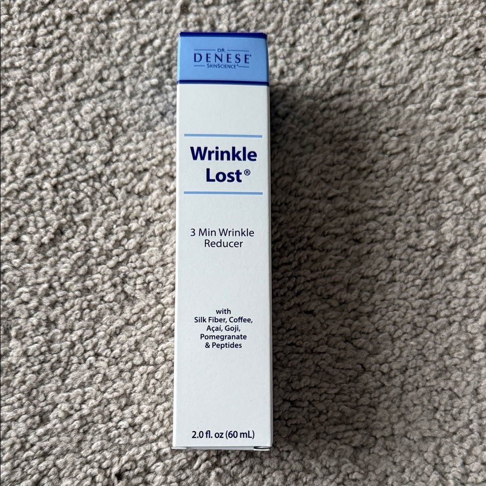 Dr Denese Wrinkle Lost 3-Min Wrinkle Reducer - NEW/SEALED